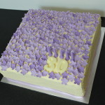 Purple Flower Cake
